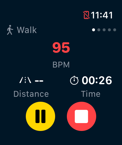 RockSteady on Apple Watch